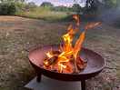 £10 for the fire pit and wood👍