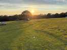Beautiful views of sunset on this site.