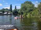 Out on the river