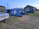 Summer bedtime on the electric pitches