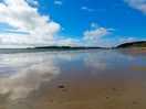 The beach
