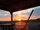 Sunset from the bar