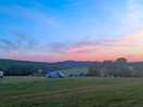 Sunset at newhouse farm
