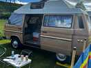 Great watching the sport from the van
