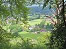 View from path towards graffham, quite a steep desent and assent!