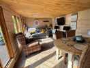 Inside the summer house