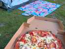 On saturday when we arrived they’ve had a food truck selling pizza, very delicious