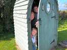 The kids lived the eco loo