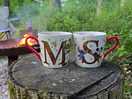Hot chocolate and marshmallows