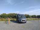 Hard standing for campervan, motorhomes and caravans.