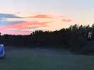Sunset from our pitch.