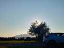 Sunset behind blencathra