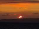 Sunset over arran