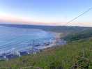 Sennen cove from cliff top