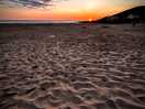 Sunset on the beach
