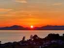 Sunset over the llyn peninsula