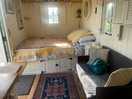 Interior of shepherd’s hut