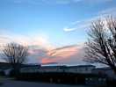 Sunset near our pitch