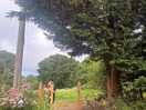 Through the gate is the camping field, this is one of the view from the beer garden
