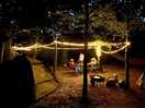 Great spot in the trees - fairy lights are a must!