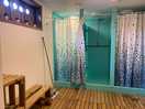 Ladies shower cubicles