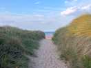 Sand dunes to the beach
