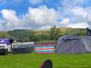 View from campsite