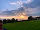 Stormy sunset