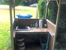 Washing up area