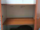 Verschriebener kleiderschrank