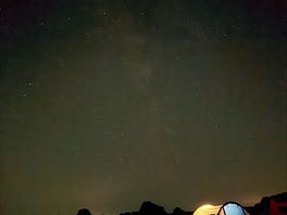 Amazing sky full of stars