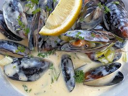 Beautiful food at the local pub