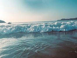 Evening dip
