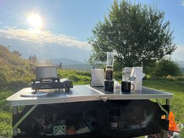 Coffee with a view
