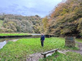 Walk to looe through forest.