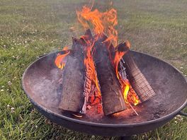 Fire pits at every pitch