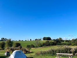 View to the right of our tent