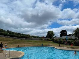 Outside pool