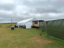 Pop up bar and food tent