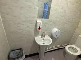Shower room in the shower block