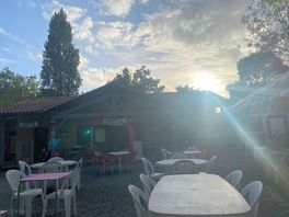 Sundown with a nice pint