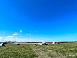 Wide angle lens of the campsite.