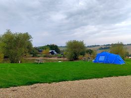 View from the toilet & showers