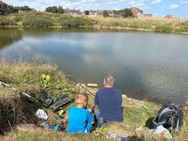 Fishing pond near by