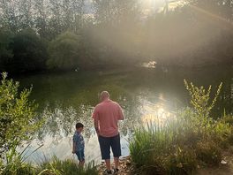 The lovely fishing lake