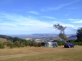 Beautiful views from this campsite