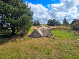 One of several camp site areas
