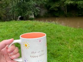 Enjoyed breakfast with a view