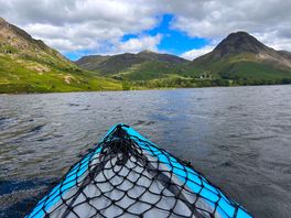 Kayaking on the lake