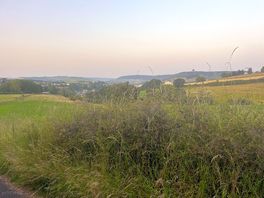View from the lane above the campsite